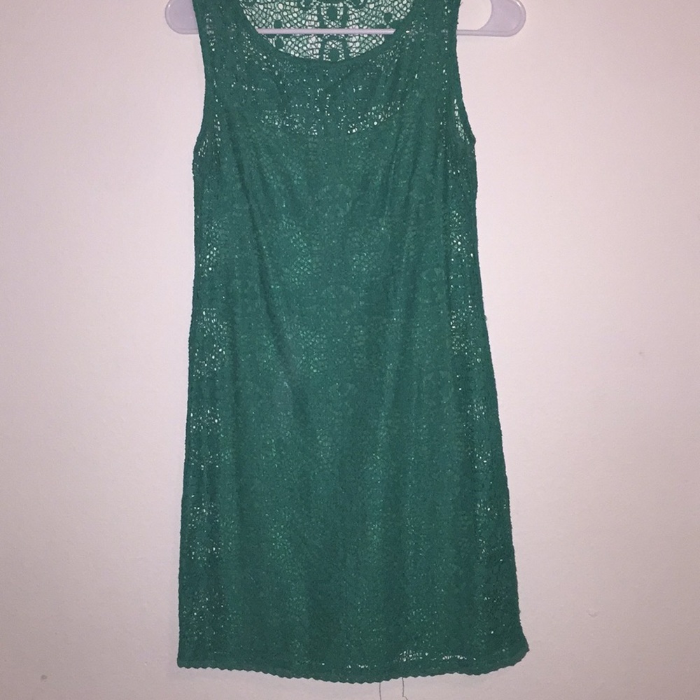 Gorgeous Green Dress perfect for sorority events!